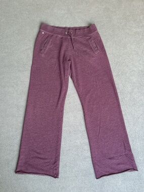 Victoria's Secret bootcut weathered purple sweatpants size small 15-370